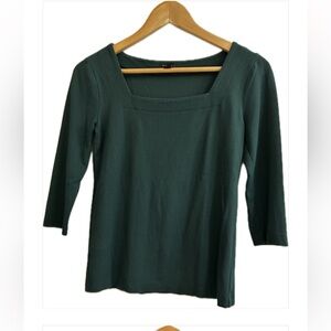 Ann Taylor Factory Forest Green Top